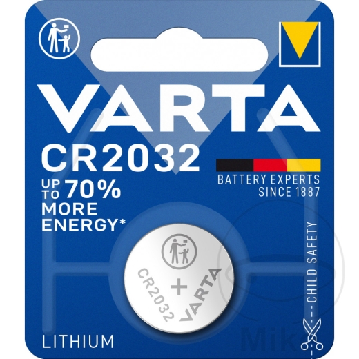 GERÄTEBATTERIE CR2032 VARTA