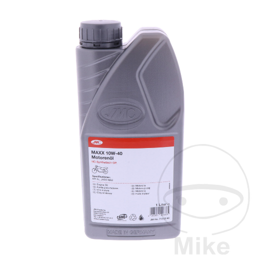 MOTORÖL 10W40 4T GP 1 LITER JMC