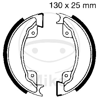 BREMSBACKEN M FEDER GROOVED EBC