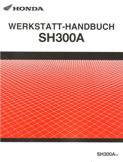 WERKSTATTHANDBUCH SH300-15 (MOD.2016)