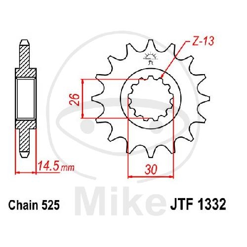 RITZEL 15Z,TEILUNG 525