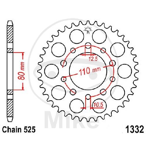 KETTENRAD 47Z TEIL 525 SI