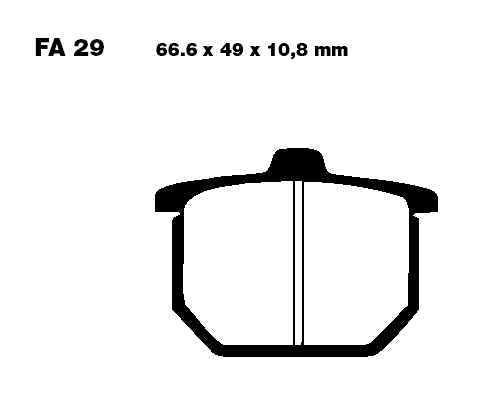 BREMSKLOETZE EBC STD