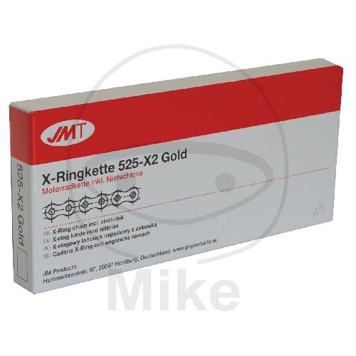 JMT X-RINGKETTE 525X2GOLD/118 OFFEN