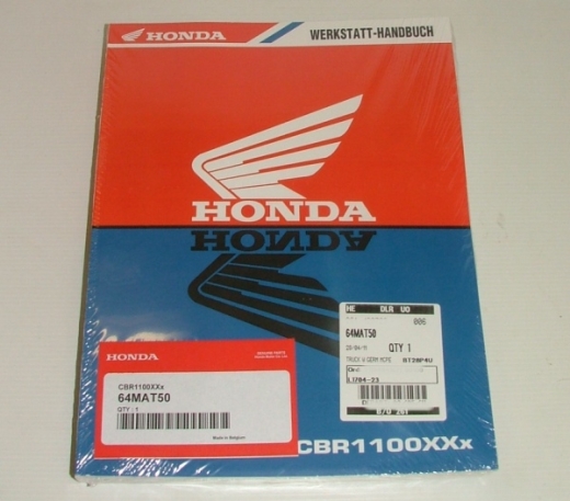 WERKSTATTHANDBUCH CBR1100XX 99- 