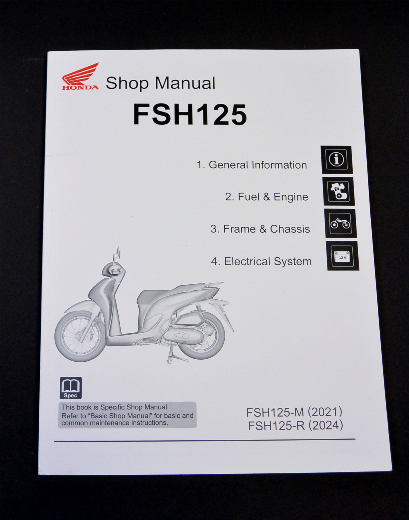 WERKSTATTHANDBUCH SH125 MODE (ENG)