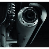 AUSPUFFBLENDE SILVER 