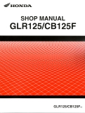 WERKSTATTHANDBUCH CB125F/GLR125