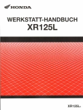 WERKSTATTHANDBUCH XR125L
