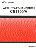 WERKSTATTHANDBUCH CB1100A 2013