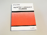 WERKSTATTHANDBUCH CL500A DEUTSCH