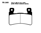 BREMSKLOETZE EBC SINT HH VORNE.