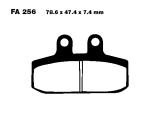 BREMSKLOETZE EBC SINT HH