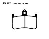 BREMSKLOETZE EBC STD VORNE.