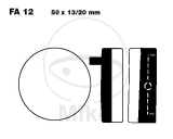 BREMSKLOETZE SEMI-SINT V EBC