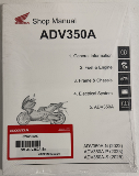 SHOP MANUAL ADV350 2025 ENGLISCH