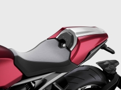 SOZIUSSITZABDECKUNG BORDEAUX RED METALLIC