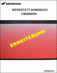 WERKSTATTHANDBUCH CBR600RR5 ERW.