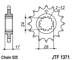 RITZEL 14Z TEILUNG 525