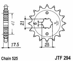 RITZEL 15Z,TEILUNG 525