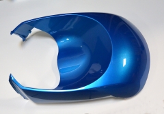 BEINSCHUTZ VORDERTEIL BLAU MET