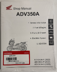 SHOP MANUAL ADV350 2025 ENGLISCH
