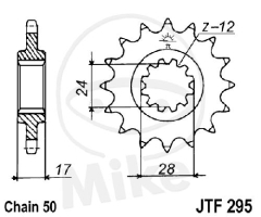 RITZEL 14Z TEILUNG 530